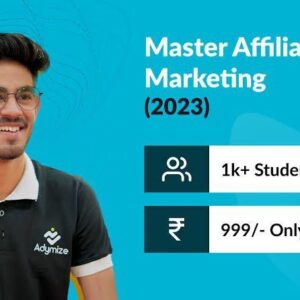 Affiliate Marketing Masterclass 2023 – Aryan Tripathi