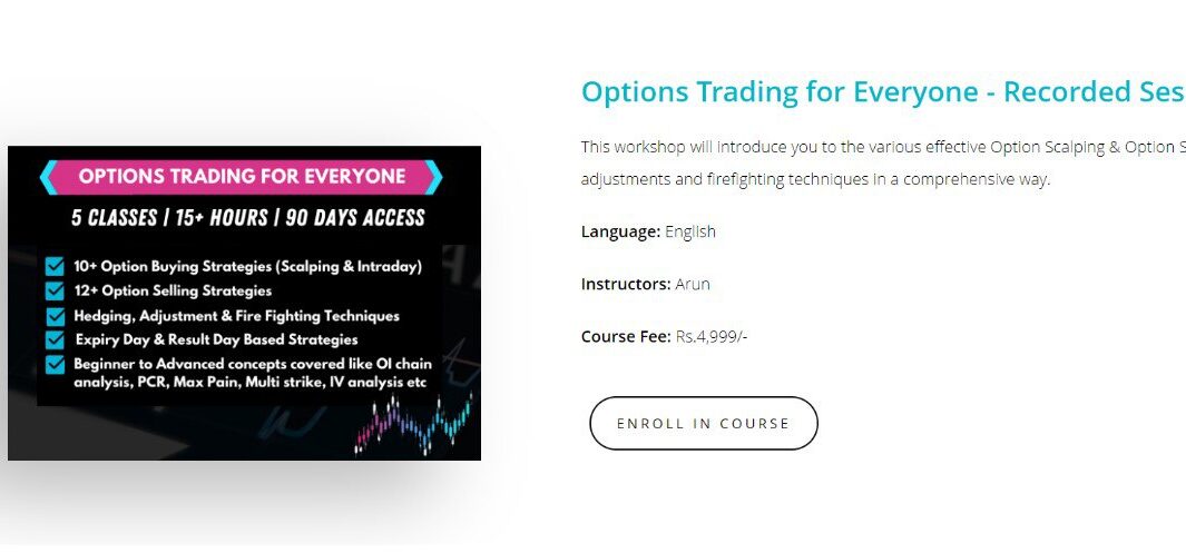 Options Trading for Everyone – Mindfluential Trading (Recorded Sessions)