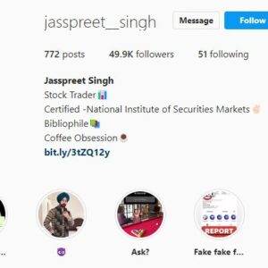 Stock Market Course – Jaspreet Singh