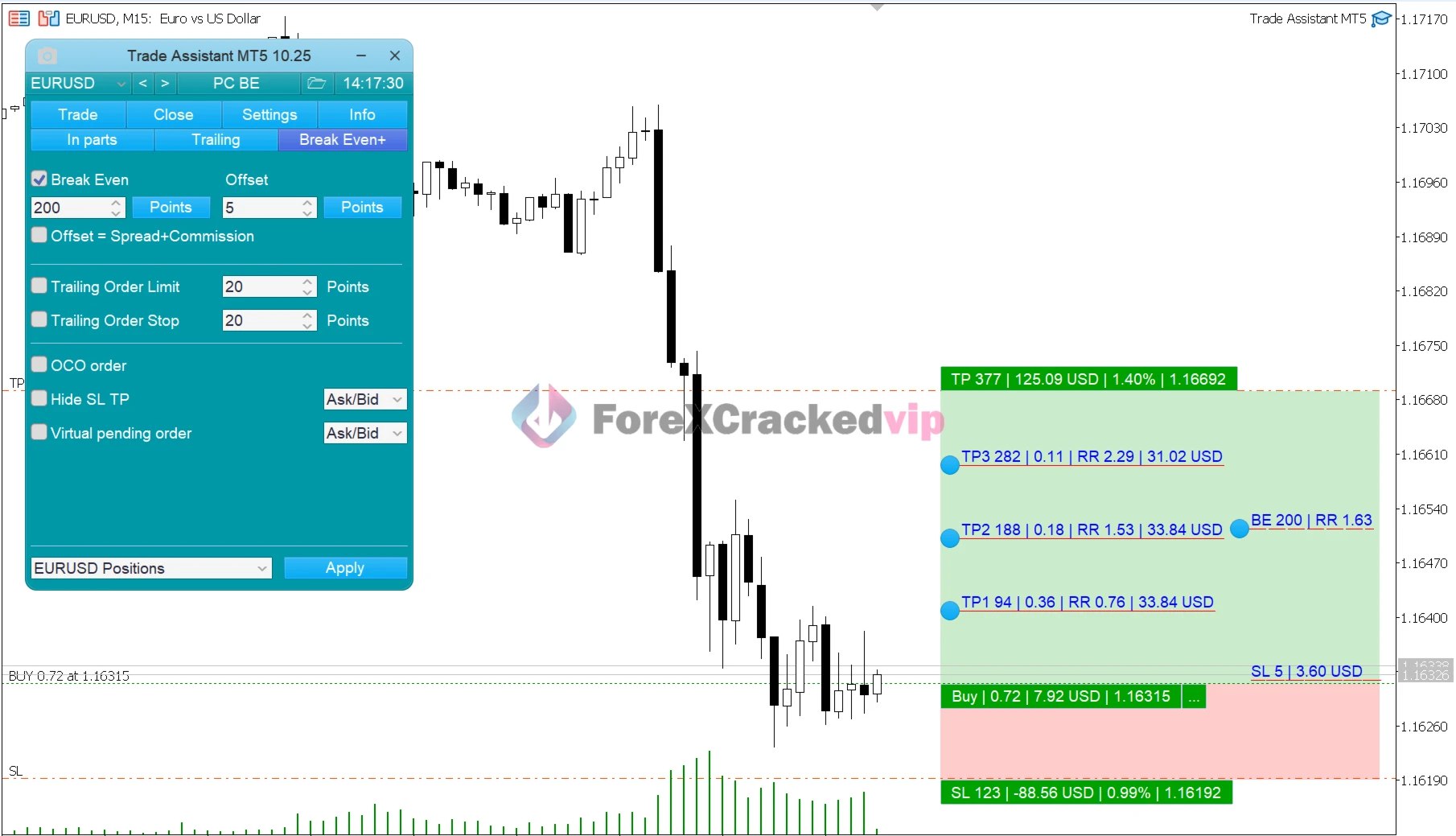 Trade Assistant MT5 – Advanced Trade Management Tool with Smart Risk Control & Original License Key - Image 5