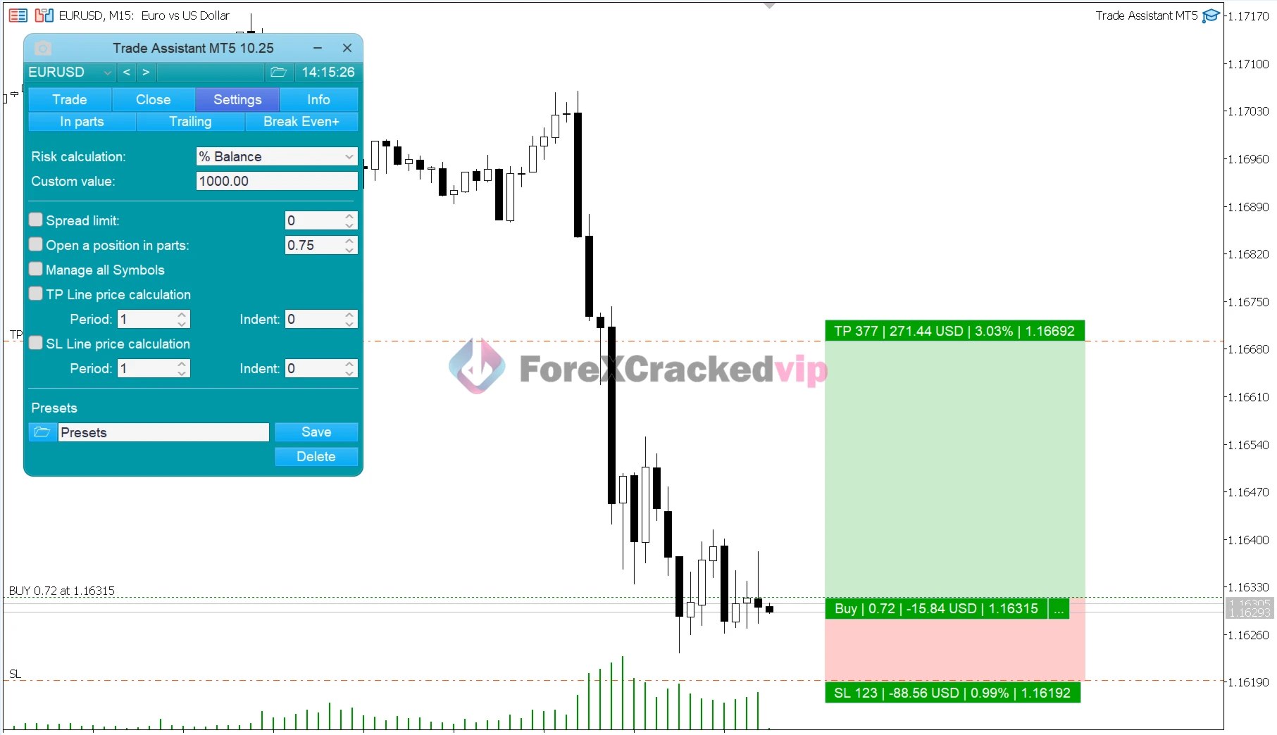 Trade Assistant MT5 – Advanced Trade Management Tool with Smart Risk Control & Original License Key - Image 8